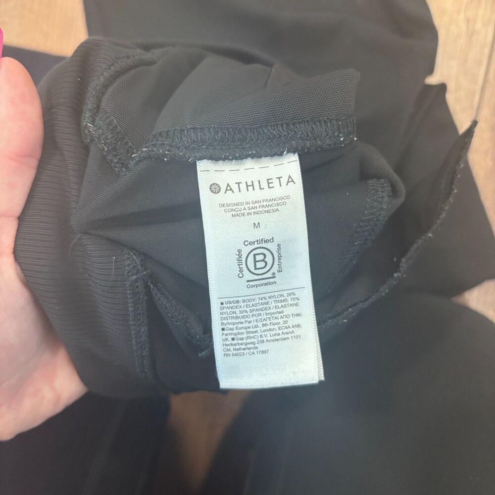Athleta Women's Venice High Rise Black Jogger Pants Size Medium 597888 $98 - Picture 6 of 10